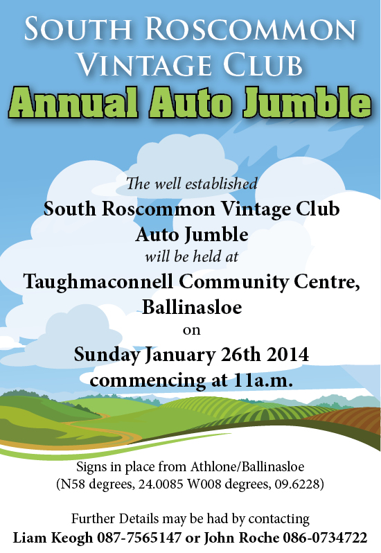 South Roscommon Annual Auto Jumble 2014