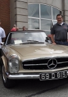 First Ireland team with Ivan Fox's Merc 280SL