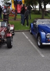 Sean Giles 1990 Caterham Seven and Alan Kavanagh's 2000 Morgan 4+4