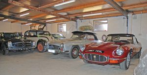 While many associate T&D Heaney with Mercedes cars, they will return any make to its former beauty such as this Jaguar E-Type.